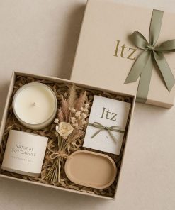 🌿 SET NATURAL SOY CANDLE – Pure, Clean & Relaxing