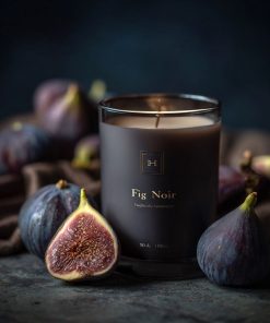 🍈 FIG SCENTED CANDLE – Soft, Green & Elegant